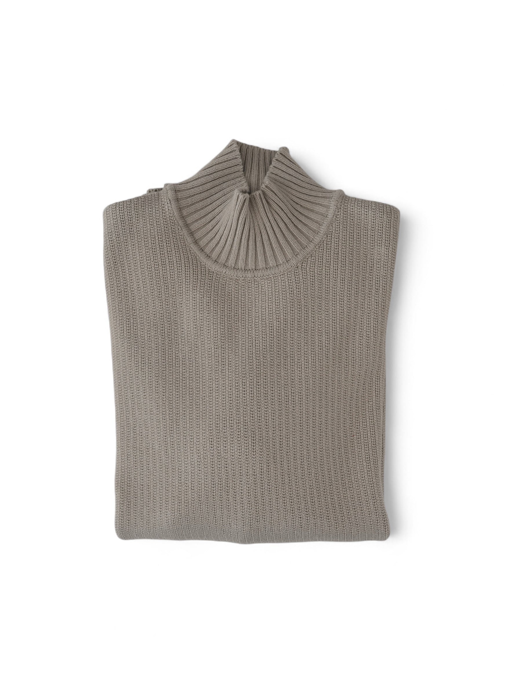 Lime-colored turtleneck